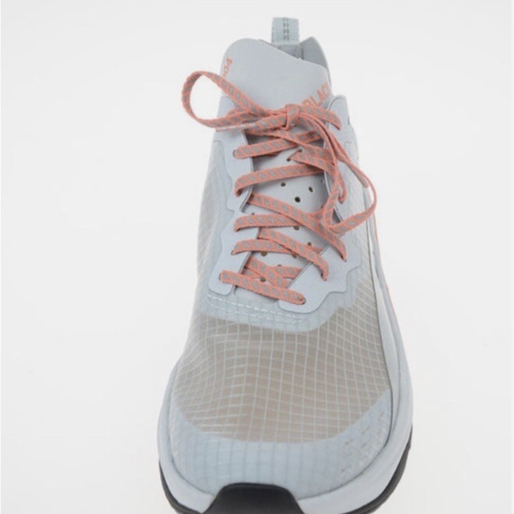 Brandblack Women's 7 Kite Racer Running Shoe in Pale Blue and Coral Pink